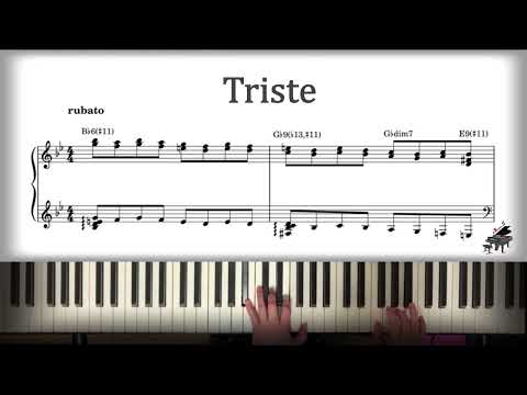 Triste (Brazilian Jazz(Bossanova/Samba)piano) - Antonio Carlos Jobim