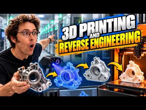 3D Printing and Reverse Engineering: Inside a Prototype Factory