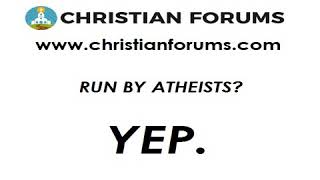 The REAL Christian Forums - www.realchristianforums com