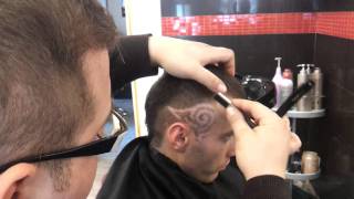 How To Make A Tribal Hair Tatoo