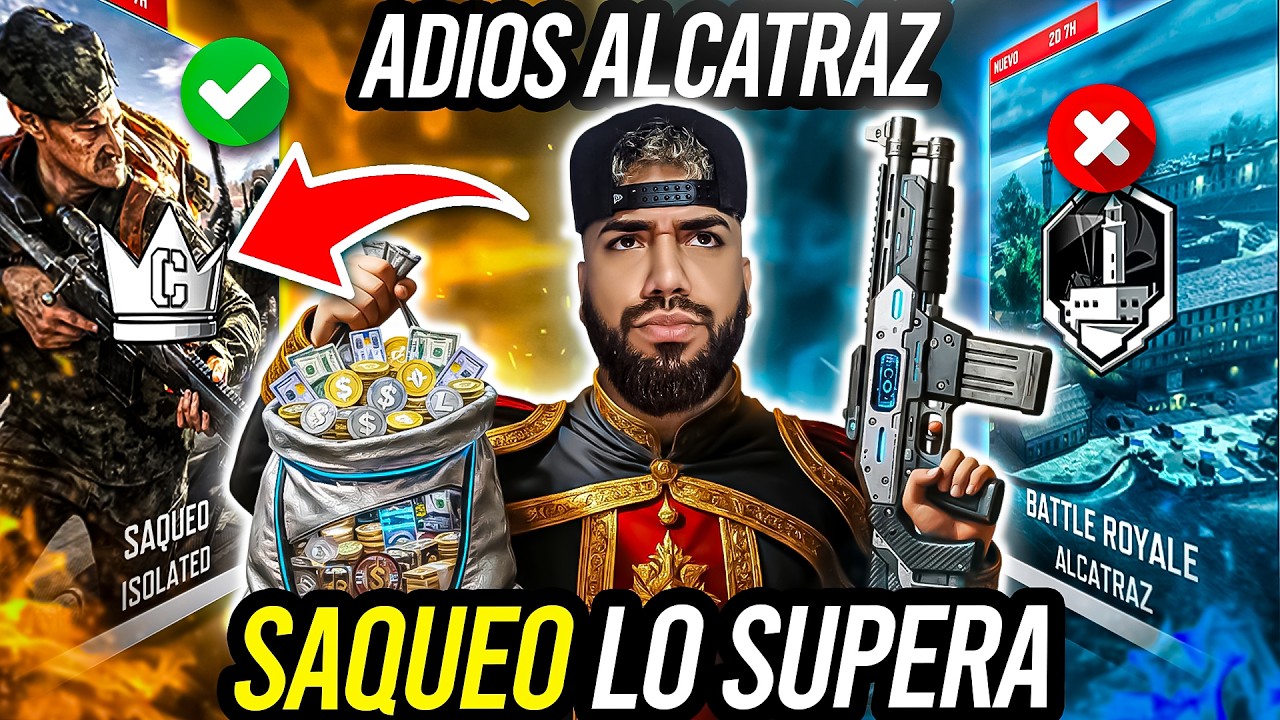"¿ALCATRAZ FUE OLVIDADO? 😱 Saqueo es la nueva OBSESIÓN de CoD Mobile 🔥