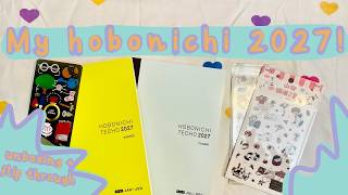 My first Hobonichi cousin Avec is here! 2027 | Unboxing and big yapping