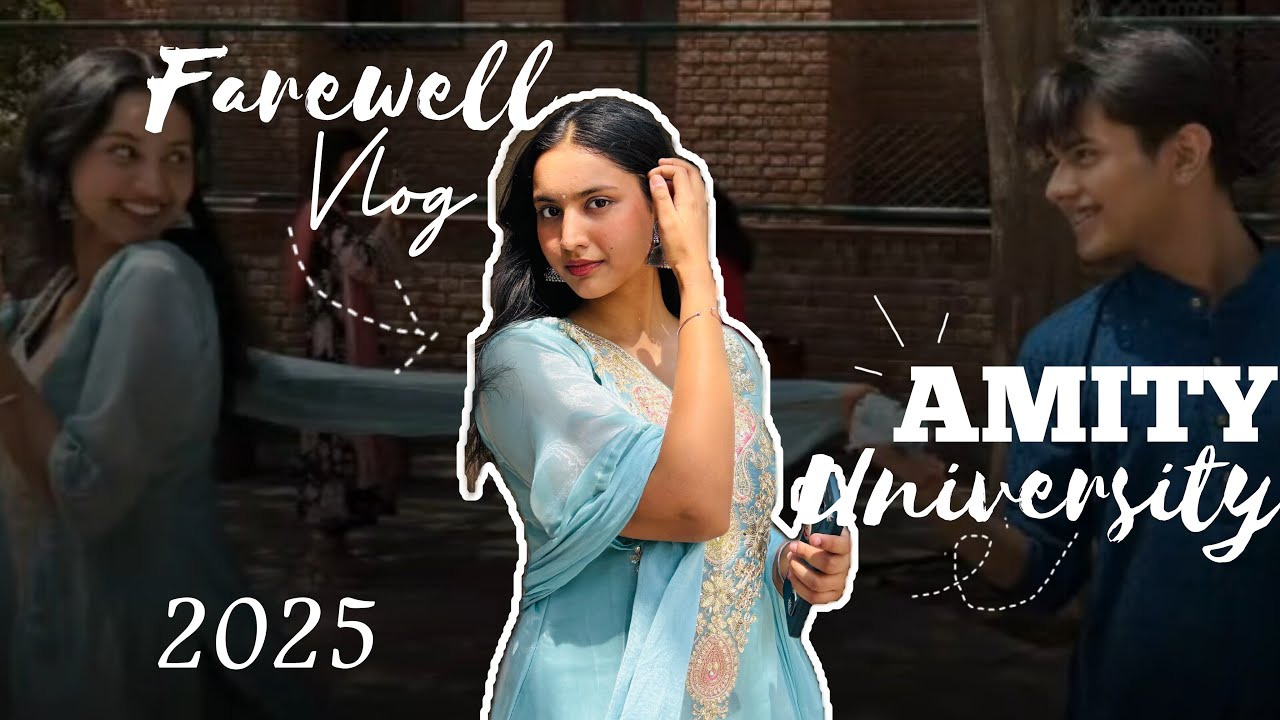 Amity farewell 2025 ✨| A tribute to our seniors 🎓