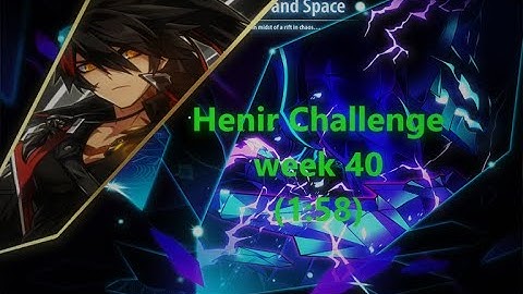 [Elsword EU] Nova Imperator Henir Challenge week 40 (1:58)