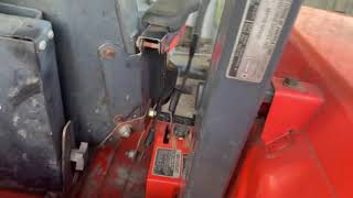 Kubota M4700 position control