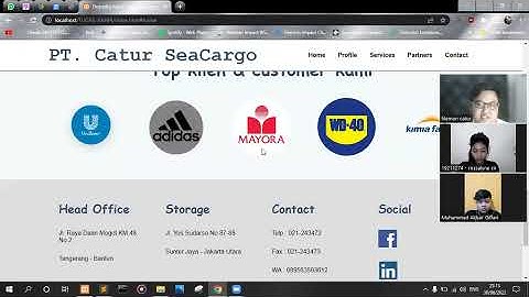 Presentasi Web Company Profile Dengan HTML & CSS Responsive - Project UAS Web Programing 1 UBSI.
