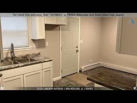 2520 Linden Avenue, Waukegan, IL home video tour