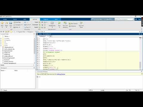 triangular signal using MATLAB