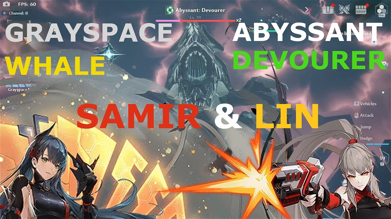 Grayspace Whale | Abyssant Devourer | 6 Stars Samir/6 Stars Lin [TOF]