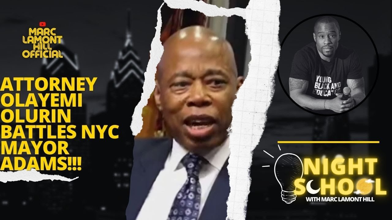 Олаеми Олурин размышляет о борьбе с мэром Нью-Йорка Эриком Адамсом в горячих дебатах о вирусе!!!