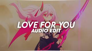 love for you - loveli lori & ovg! [edit audio]
