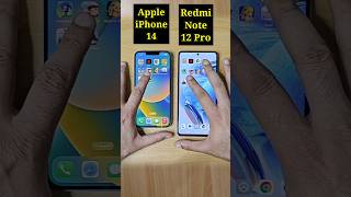 iphone 14 Vs Redmi Note 12 Pro 5G Speed Test Comparison | Resimi
