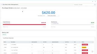 Purchase Order Management