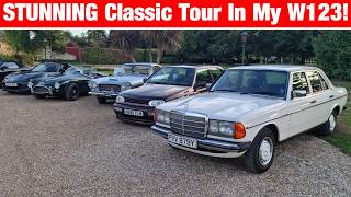 STUNNING Classic Car Drive In My Mercedes W123!