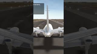 Dangerous Airplane Takeoff ✈️Emergency Runway Challenge 🔥Plane Almost Crashed 😳 #airplane #ytshorts