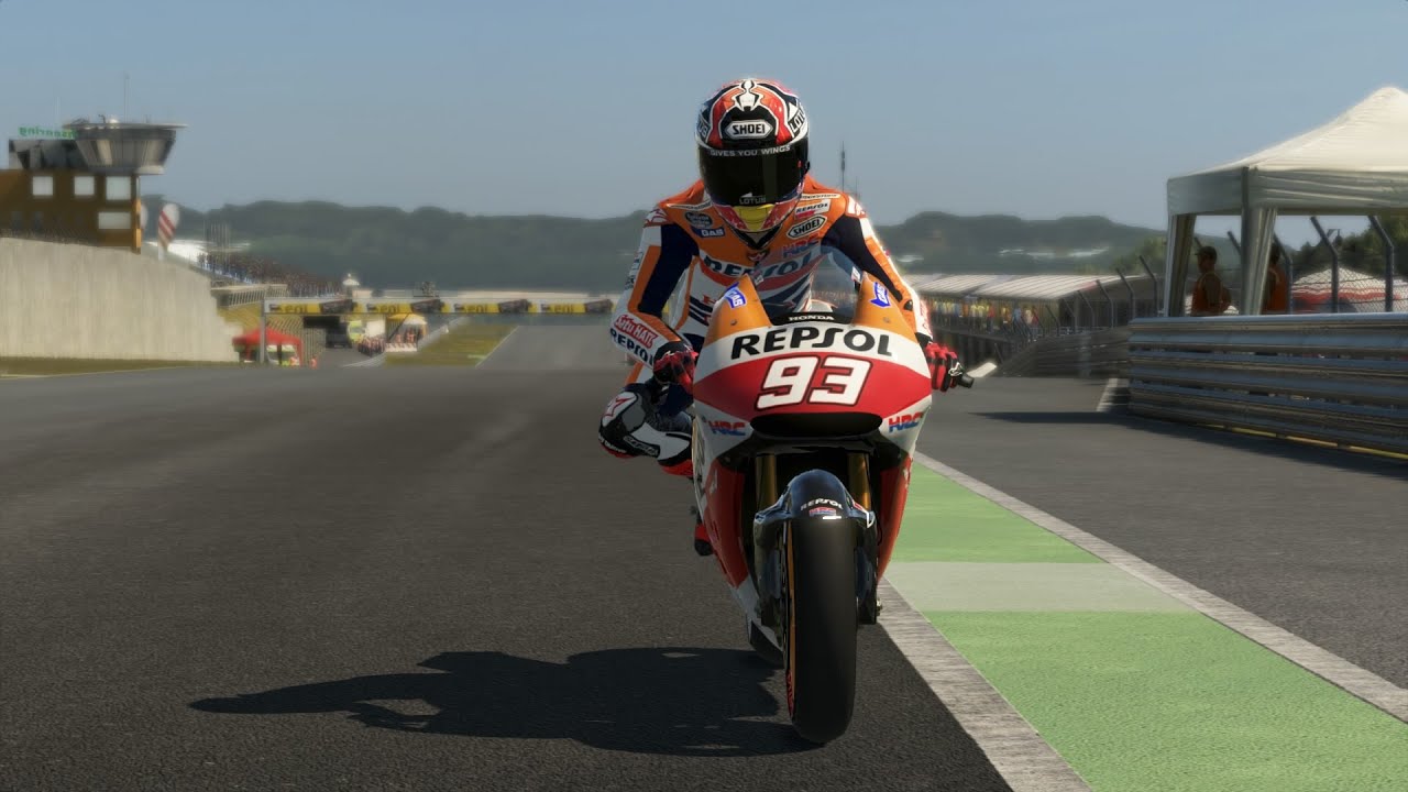 MotoGP 14 - Hot Lap around Sachsenring, Germany (Time Trial)