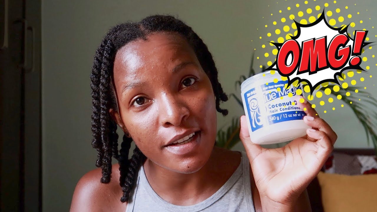I USED BLUE MAGIC IN MY HAIR FOR A WEEK AND THIS IS WHAT HAPPENED 