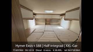 Hymer Exsis-t 588 | Half-integraal | XXL-Garage