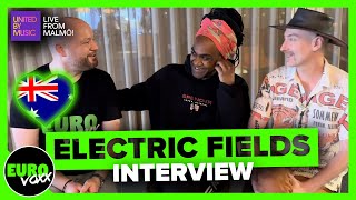 🇦🇺 Electric Fields - One Milkali (One Blood) INTERVIEW! // AUSTRALIA EUROVISION 2024 // Malmö