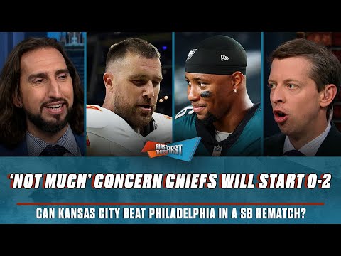 Thumbnail for Chiefs ‘could start 0-2’ with loss to Eagles, Can KC stop Saquon Barkley? | FIRST THINGS FIRST