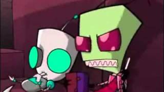 Yet Another Alien And Gir Watch The Scary Monkey Show