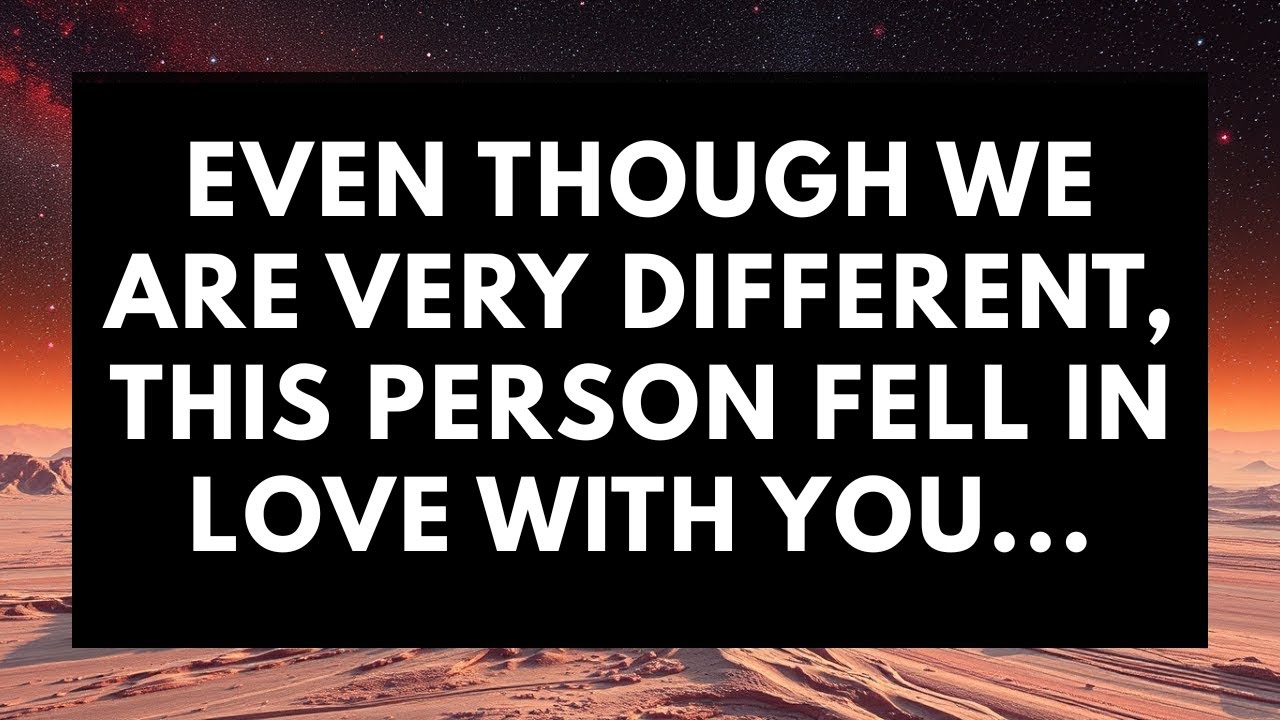 💌❤️ Несмотря на то, что мы очень разные, этот человек влюбился в тебя...