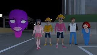 MONSTER TOR MONITOR IN SAKURA CITY || SAKURA SCHOOL SIMULATOR
