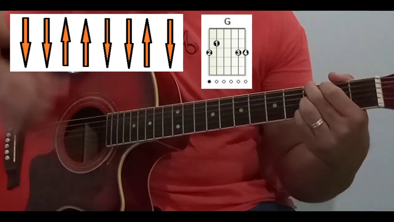 BATIDA E RITMO DO LOUVOR GRATIDÃO DO GERSON RUFINO - COMO FAZER? VÍDEO AULA DE VIOLÃO SIMPLIFICADA