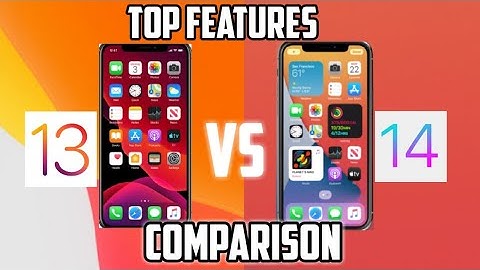 IOS 14 vs IOS 13 Comparison | Top Features | Hindi