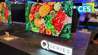 TCL and their new Q6 series and Inkjet printed Oled Prototype 8K TV