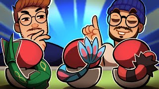 On CHOISIT nos STARTERS A L'AVEUGLE grâce à LEURS QUEUES et on s'affronte ! (une pure masterclass)
