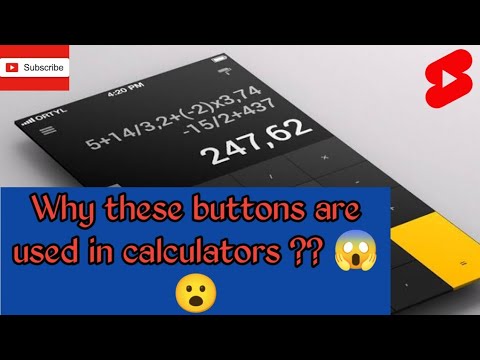 Why MC, MR, M + and M- buttons are available in calculators, do you know why it is used ?? #shorts🔥💯