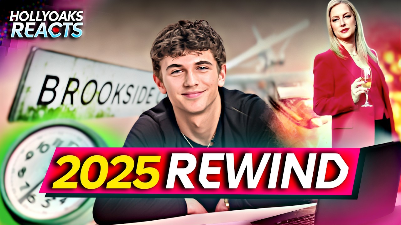 Oscar Curtis And Hollyoaks Cast React To The Biggest Scenes Of 2025! | Hollyoaks Reacts 2025 Rewind