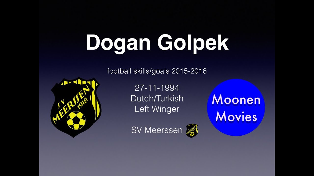 Portret Dogan Golpek SV Meerssen