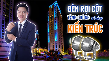 Đèn rọi cột SLRCD01 - Tăng cường vẻ đẹp cho kiến trúc