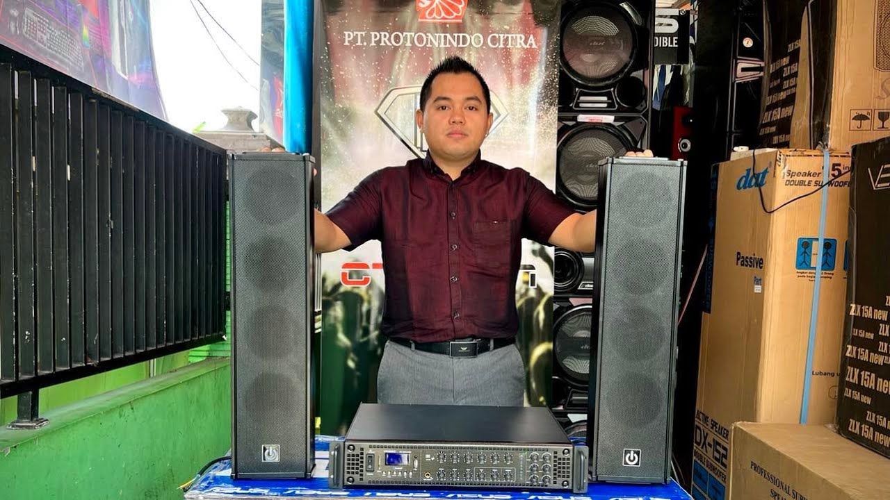 review-speaker-column-crimson-cr-202c-dengan-amplifier-cr-1000x2-youtube
