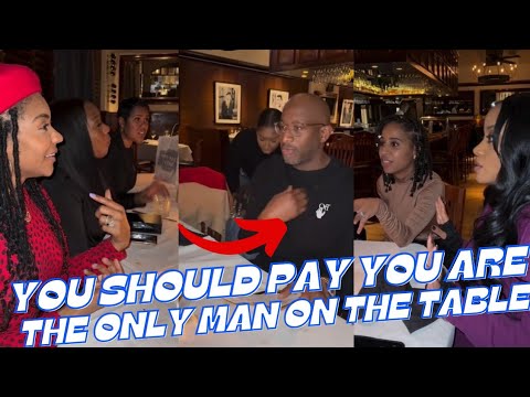 Man Refuse To Pay For All The Single Modern Women At A Birthday Dinner