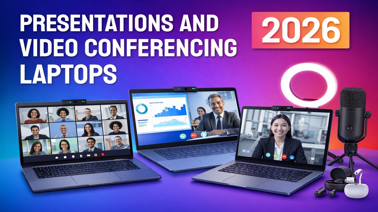 Best Laptop for Presentations and Video Conferencing in 2026 🎬💻 | 🔥 Top 8 Picks
