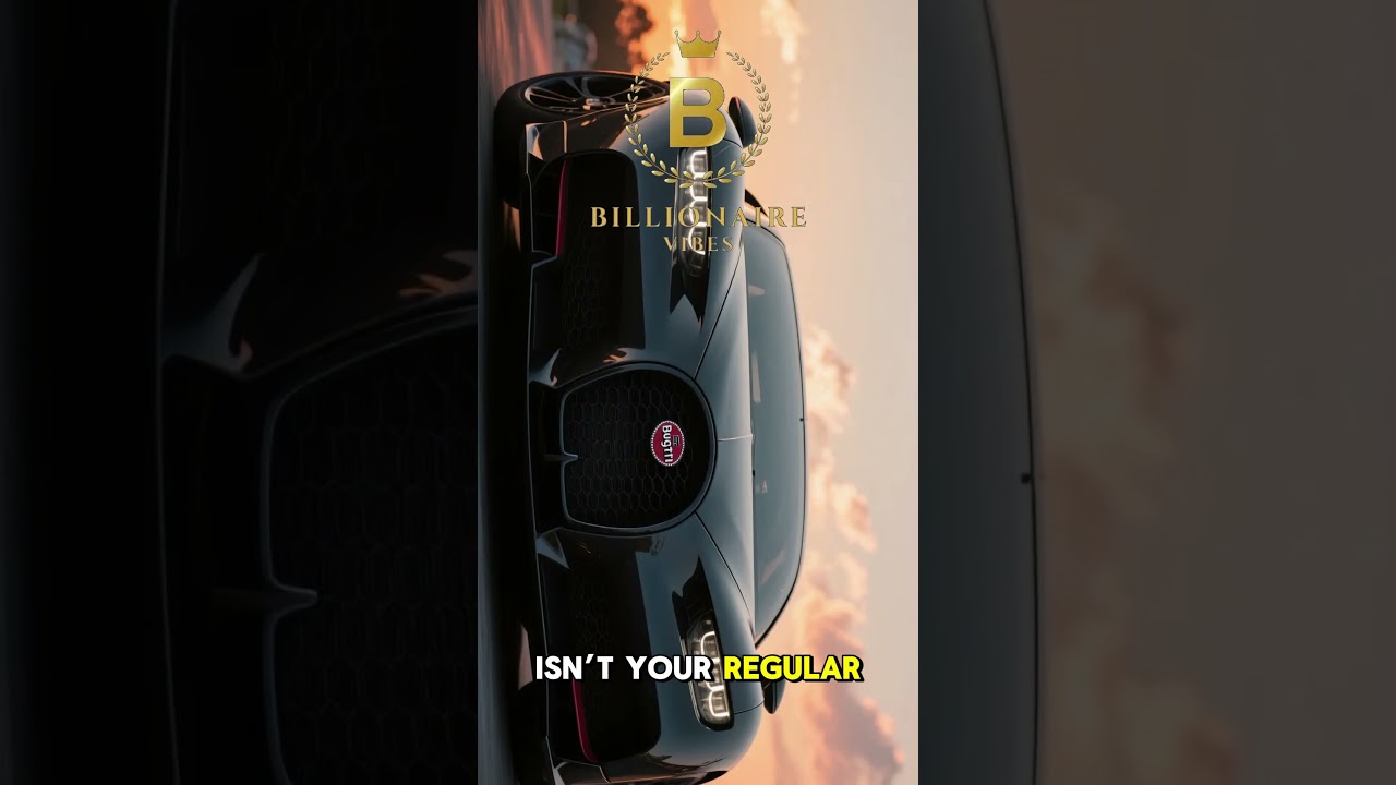 CR7’s Custom Bugatti with His Logo 🏎️🔥