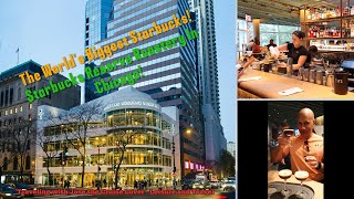 "Inside the World’s Largest Starbucks in Chicago | Starbucks Reserve Roastery Tour" #starbucks