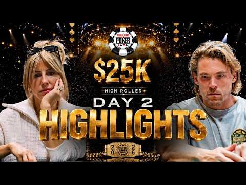 HIGHLIGHTS | $25,000 NLH High Roller | Day 2 Thumbnail