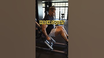 LEG DAY | HACK SQUAT