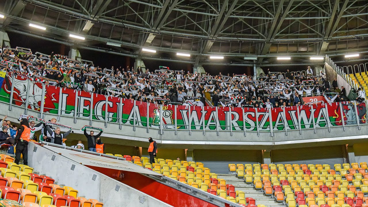 Doping legionistów w Białymstoku