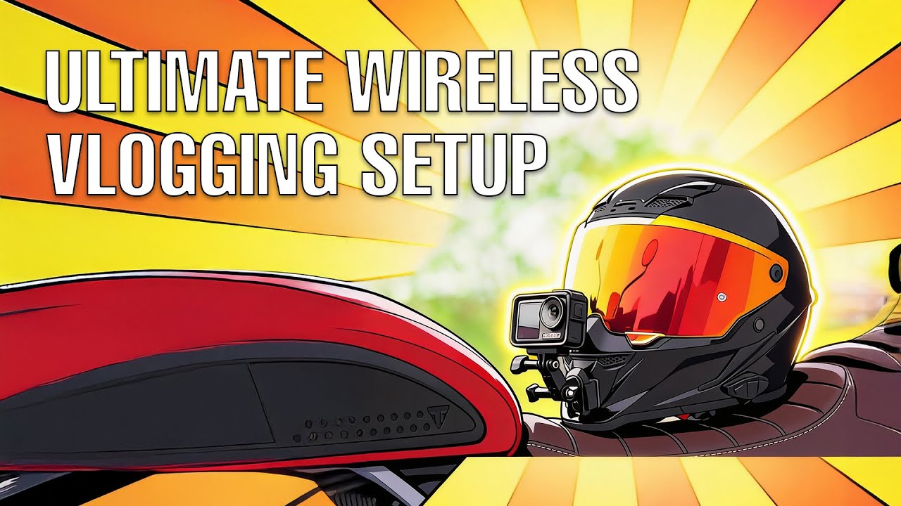 NEW WIRELESS VLOGGING SETUP | DON'T MISS THE CINEMATIC PART | RIDING SETUP COMPLETED