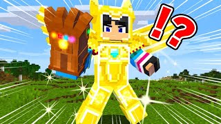 Playing Minecraft with ultimate INFINITY GEAR!