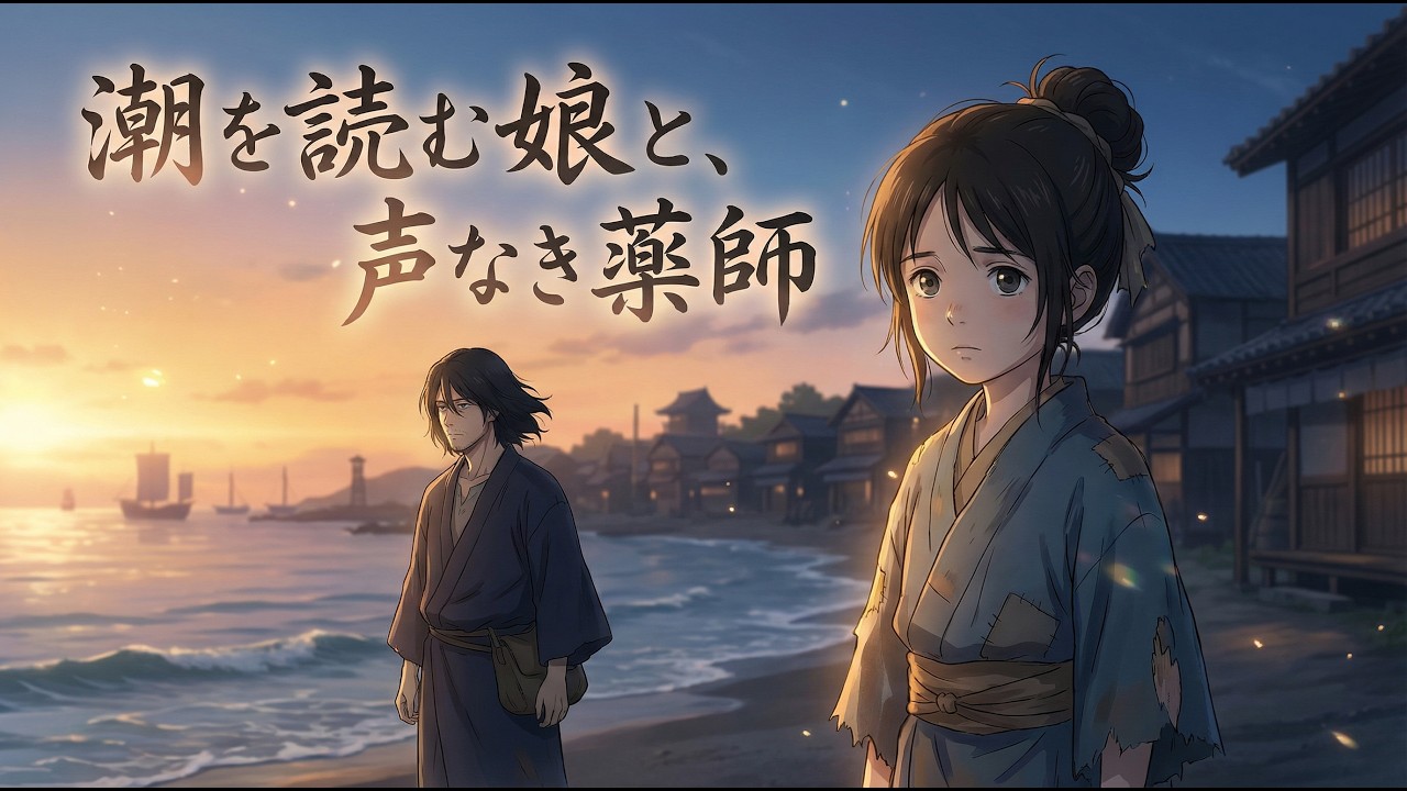 潮を読む娘と、声なき薬師【情けの民話堂】#感動する話 #民話 #昔話