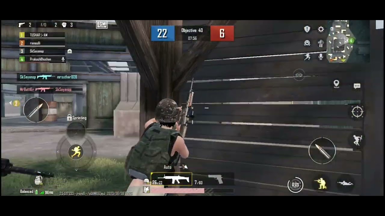 Battle groud mobile india tdm 4 vs 4 