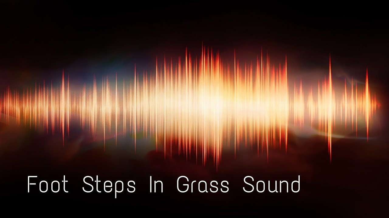 Foot Steps In Grass Effect HD 4k...