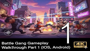 Battle Gang Gameplay Walkthrough Part 1 (iOS, Android)