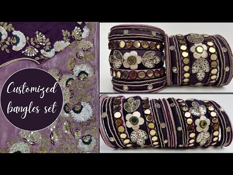 Thread bangles making | thread bangles making new model | customized ...